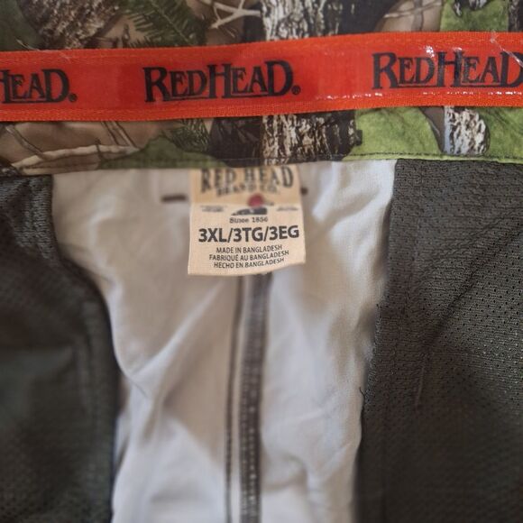 Red Head Camo Hunting Pants Mens 3XL XXXL True Timber HTC Green Hiking Fishing - Picture 7 of 10
